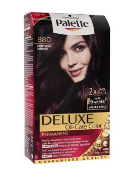 Palette Deluxe Farba do włosów permanentna nr 880 Ciemny Bordo 1op.