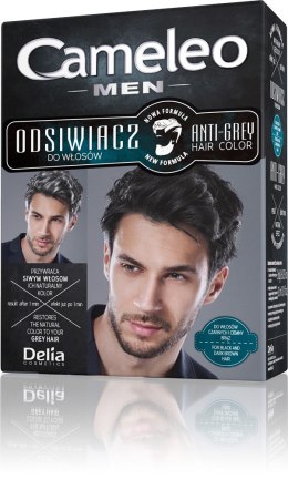 Delia Cosmetics Cameleo Odsiwiacz dla mężczyzn do włosów czarnych i ciemnego brązu 1op