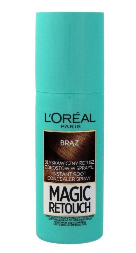 L'Oreal Magic Retouch Spray do retuszu odrostów nr 3 Brąz 1szt 75ml