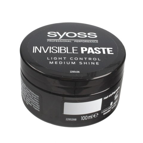 Syoss Pasta do włosów Invisible 100ml