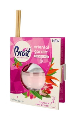 Brait Air Freshener Patyczki odświeżające + Płyn Oriental Garden 1op.(4 szt.+40ml)