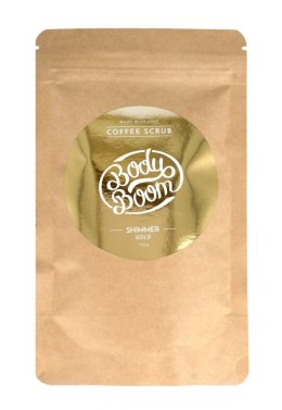 Bielenda Body Boom Peeling kawowy do ciała - Shimmer Gold 100g
