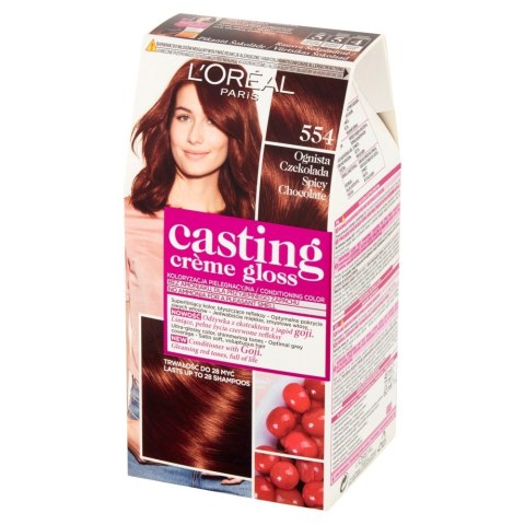 Casting Creme Gloss Krem koloryzujący nr 554 Ognista Czekolada 1op.