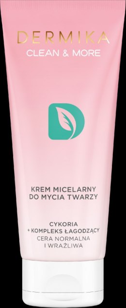 Dermika Clean & More Krem micelarny do mycia twarzy - cera normalna i wrażliwa 150ml