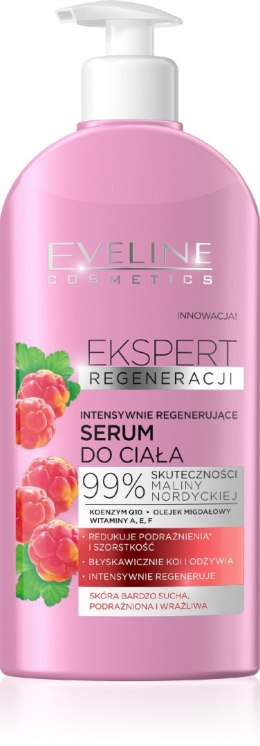 Eveline Ekspert Regeneracji Serum do ciała intensywnie regenerujące - Malina Nordycka 350ml