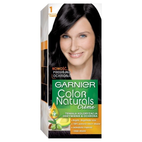 Garnier Color Naturals Krem koloryzujący nr 1 Czarny 1op