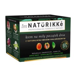 I'm Naturikke Krem na miły początek dnia z naturalnym kwasem hialuronowym 50ml
