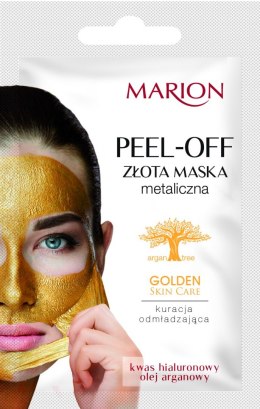 Marion Golden Skin Care Złota maska metaliczna na twarz peel-off 6g