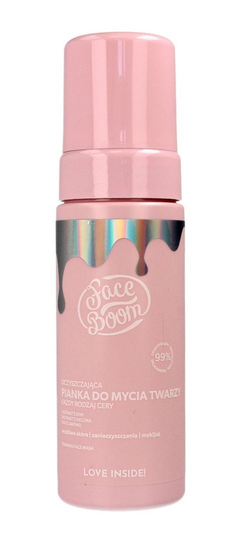 Bielenda Face Boom Oczyszczająca Pianka do mycia twarzy - każdy rodzaj cery 150ml