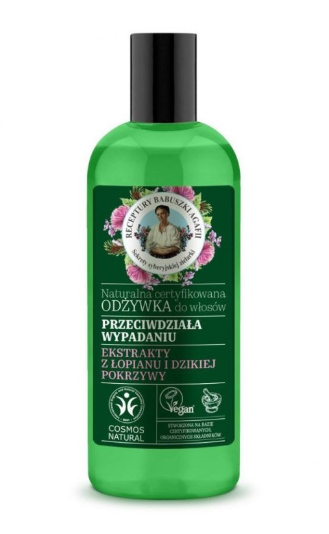 Receptury Babuszki Agafii Naturalna Odżywka do włosów przeciw wypadaniu 260ml