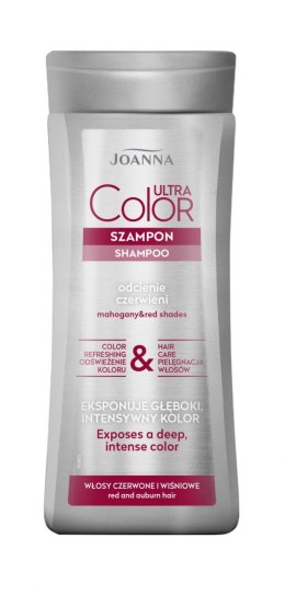 Joanna Ultra Color System Szampon do włosów czerwonych i wiśniowych 200ml