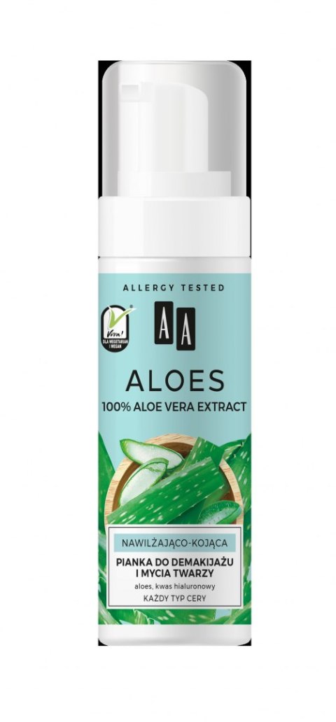 AA*ALOES Pianka do demakijażu 150ml