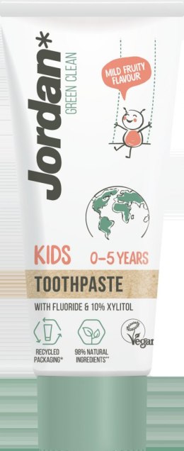 Jordan Green Clean Kids Pasta do zębów dla dzieci 0-5 lat 50ml