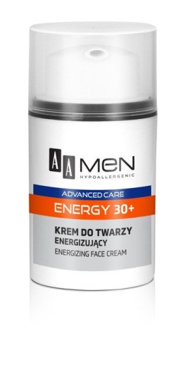 AA Men Adventure Care Krem do twarzy Energy 30+ energizujący 50ml
