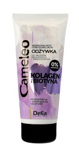 Delia Cosmetics Cameleo Kolagen i Biotyna Odżywka wzmacniająco-odbudowująca 200ml