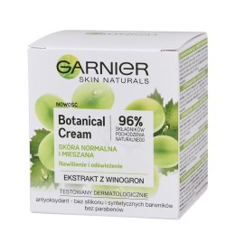 Garnier Skin Naturals Botanical Grape Extract Krem nawilżająco-odświeżający 50ml