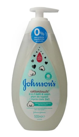 Johnson's Baby Cotton Touch Płyn do kąpieli i mycia ciała 2w1 dla dzieci 500ml