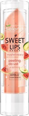 Bielenda Sweet Lips Peeling do ust wygładzający - Arbuz i Awokado 4.3g