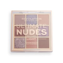 Makeup Revolution Ultimate Nudes Shadow Palette Zestaw cieni do powiek Light 1szt