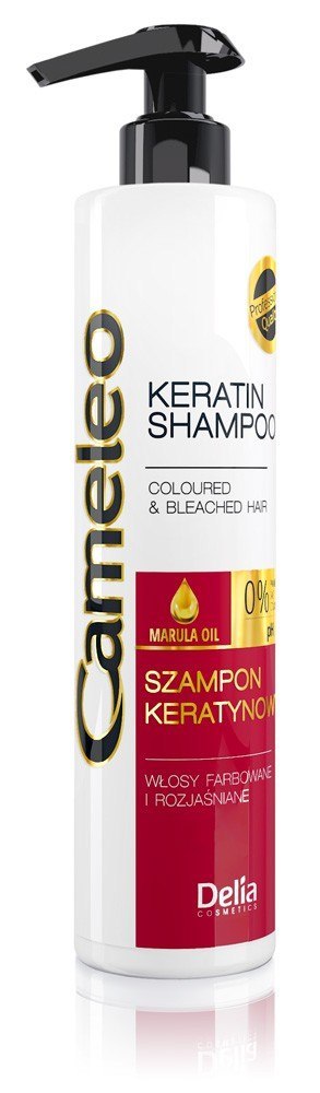 Delia Cosmetics Szampon keratynowy do włosów farbowanych 250ml