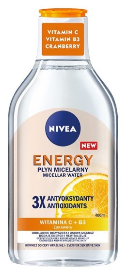 NIVEA V Płyn 400ml micelarny Energy Vit C 94244&