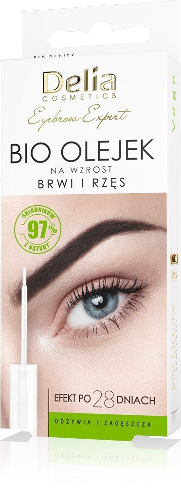 Delia Cosmetics Eyebrow Expert Bio Olejek na wzrost brwi i rzęs 1szt