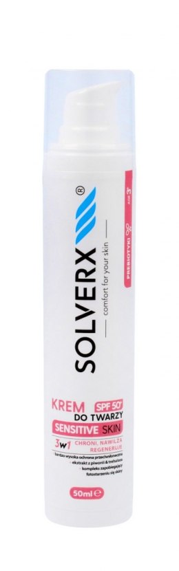 Solverx Sensitive Skin Krem do skóry wrażliwej 50ml