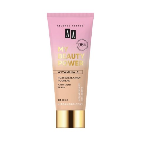 AA MY BEAUTY Vit C Podkład 03 Beige&