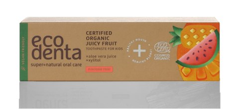 ECODENTA ORGANIC Pasta 75ml dla dzieci owocowa