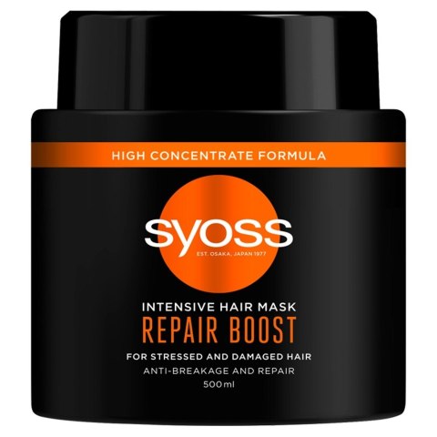 Schwarzkopf Syoss Repair Therapy Maska do włosów odbudowująca 500ml