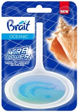 Brait Xtra Power Kostka toaletowa do WC w koszyku - Oceanic 40g