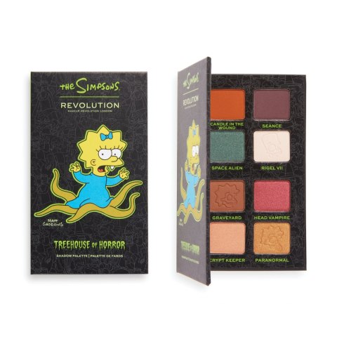 Makeup Revolution The Simpsons Paleta cieni do powiek (8) Alien Maggie 1szt