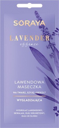 Soraya Lavender Essence Lawendowa Maseczka wygładzająca na twarz,szyję i dekolt 8ml