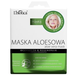 LB L`biotica Maska Aloesowa na tkaninie 23ml