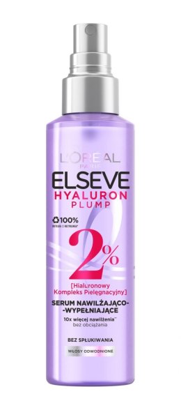L'Oreal Elseve Hyaluron Plump 2% Serum nawilżająco-wypełniające do włosów odwodnionych 150ml