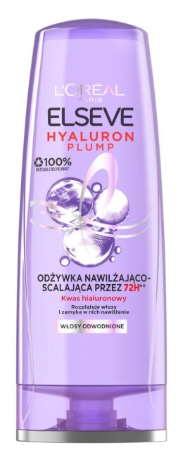 L'Oreal Elseve Hyaluron Plump Odżywka nawilżająco-scalająca (przez 72H) do włosów odwodnionych 200ml