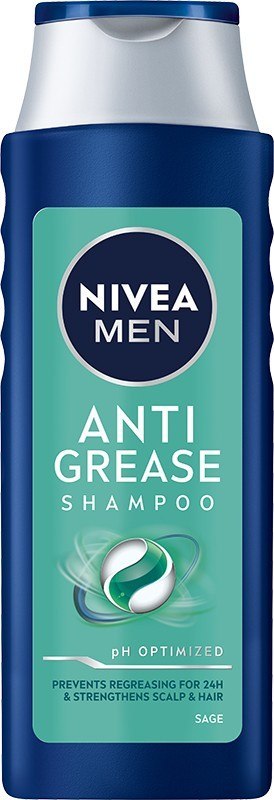 Nivea Men Szampon do włosów przetłuszczających się i do skóry głowy Anti Grease 400ml