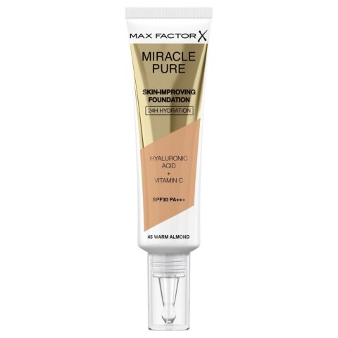 MAX FACTOR Podklad do twarzy MIRACLE PURE nr 45 Warm Almond 30ml