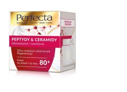 Perfecta Peptydy & Ceramidy 80+ Krem na dzień i noc Silna Redukcja zmarszczek i regeneracja 50ml