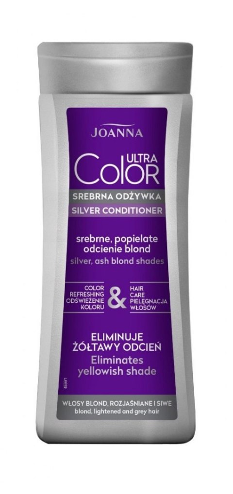 JOANNA COLOR SYSTEM Odżywka srebrne odcienie blond 200 ml