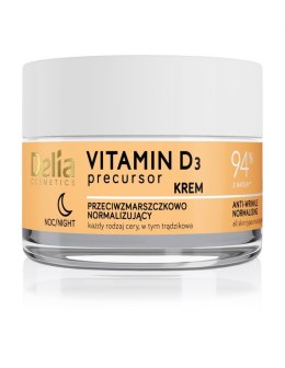 Delia Cosmetics Vitamin D3 Precursor Krem przeciwzmarszczkowo - normalizujący na noc 50ml