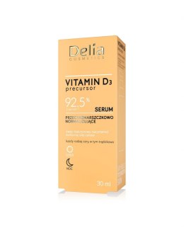 Delia Cosmetics Vitamina D3 Serum przeciwzmarszczkowe - normalizujące na dzień i noc 30ml