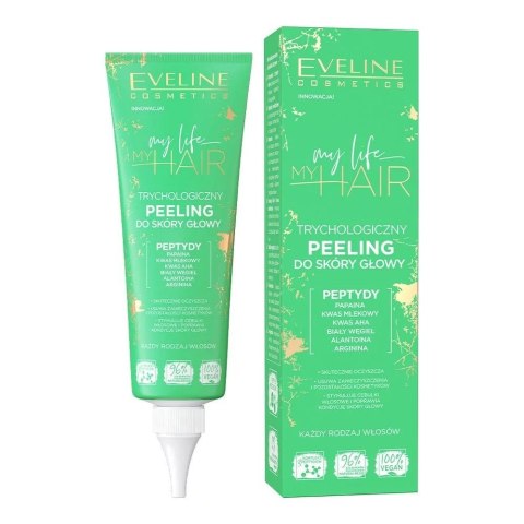 Eveline My Life My Hair Trychologiczny Peeling do skóry głowy do każdego rodzaju włosów 125ml