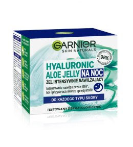 Garnier Skin Naturals Hyaluronic Aloe Jelly Żel intensywnie nawilżający na noc do każdego typu cery 50ml