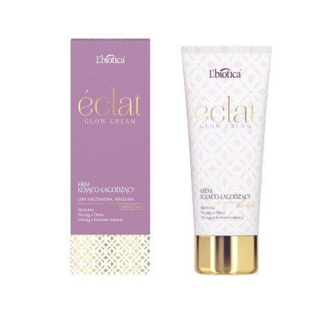 L`BIOTICA Eclat Glow Cream Krem kojąco - łagodzący na dzień i noc 50ml