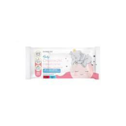 Marion Baby Chusteczki nawilżane dla dzieci i niemowląt Ultra Sensitive - alantoina+pantenol 1op.-60szt