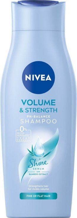 Nivea Szampon do włosów cienkich i bez objętości Volume & Strenght 400ml