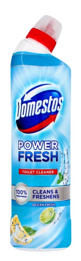 Domestos Power Fresh Żel do czyszczenia toalet Ocean Fresh 700 ml