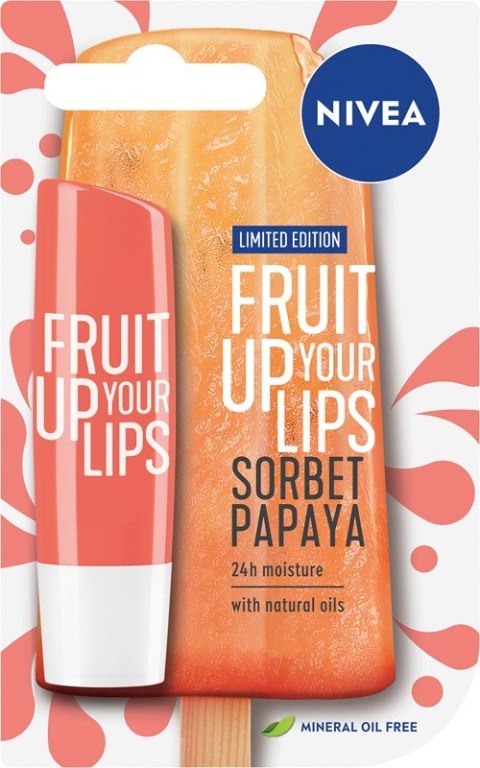 NIVEA POMADKA Ochr.SORBET PAPAYA