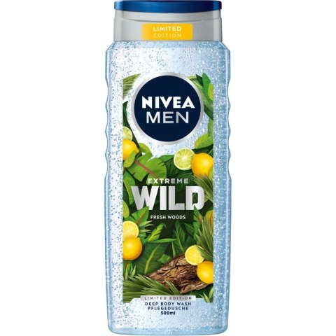 Nivea Men Extreme Wild Żel pod prysznic Fresh Woods 500ml